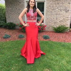 Size 10 Red Dress